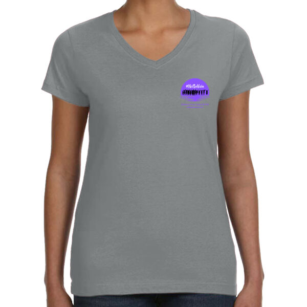 Not in Vain Women's V-Neck T-Shirt Thumbnail