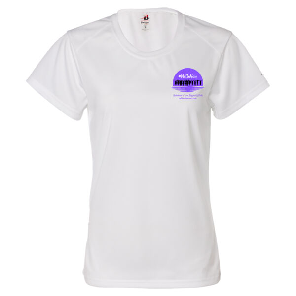 Not In Vain Women's Performance T-Shirt Thumbnail